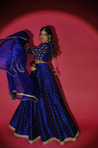 SHEHNAIYAAN ‘24 (MEHANDI ROYAL BLUE LEHANGA )