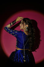 SHEHNAIYAAN ‘24 (MEHANDI ROYAL BLUE LEHANGA )