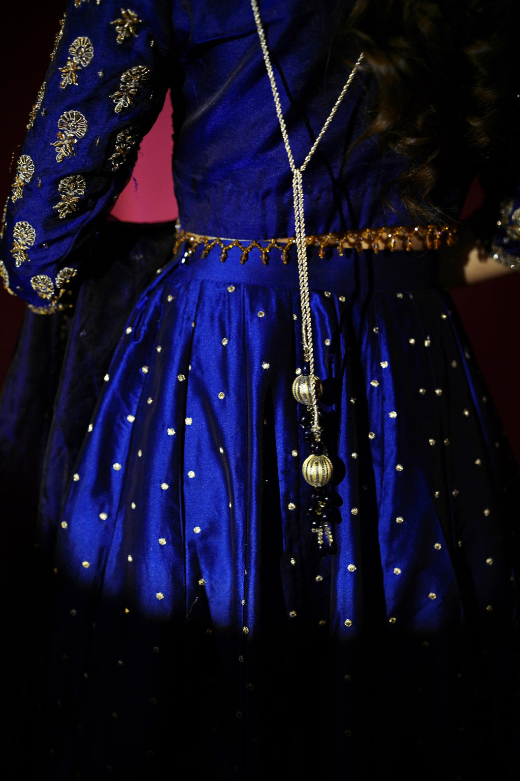 SHEHNAIYAAN ‘24 (MEHANDI ROYAL BLUE LEHANGA )