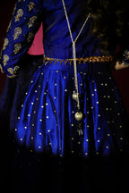 SHEHNAIYAAN ‘24 (MEHANDI ROYAL BLUE LEHANGA )