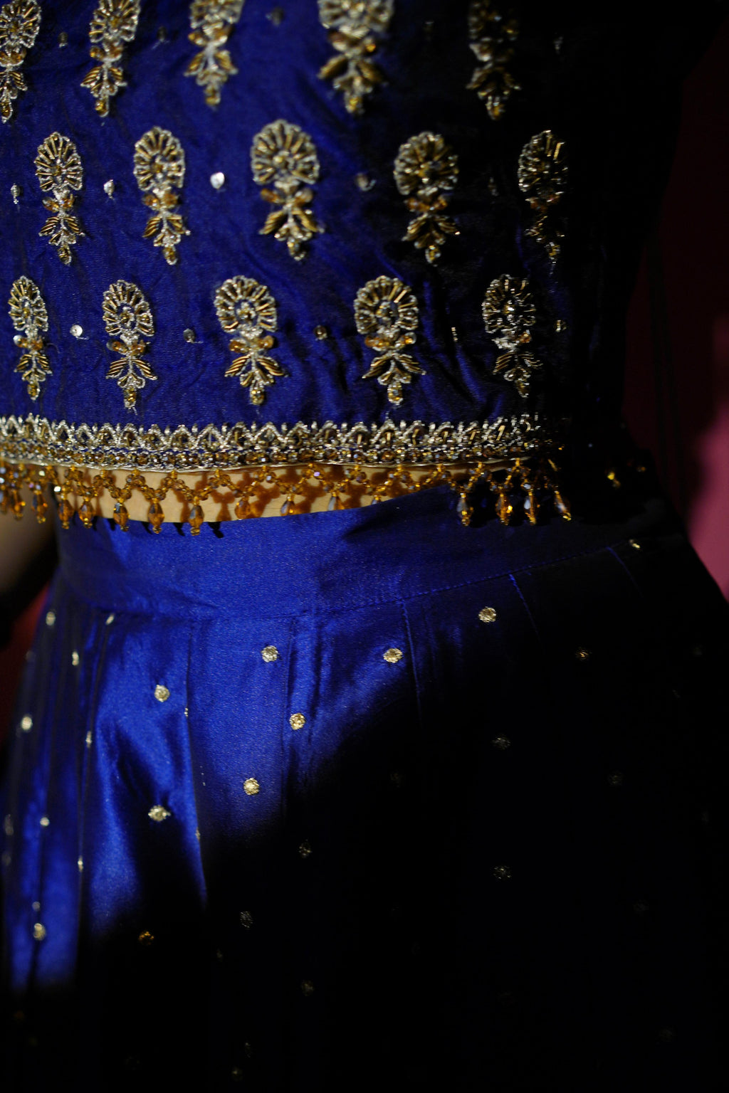 SHEHNAIYAAN ‘24 (MEHANDI ROYAL BLUE LEHANGA )
