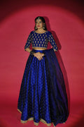 SHEHNAIYAAN ‘24 (MEHANDI ROYAL BLUE LEHANGA )