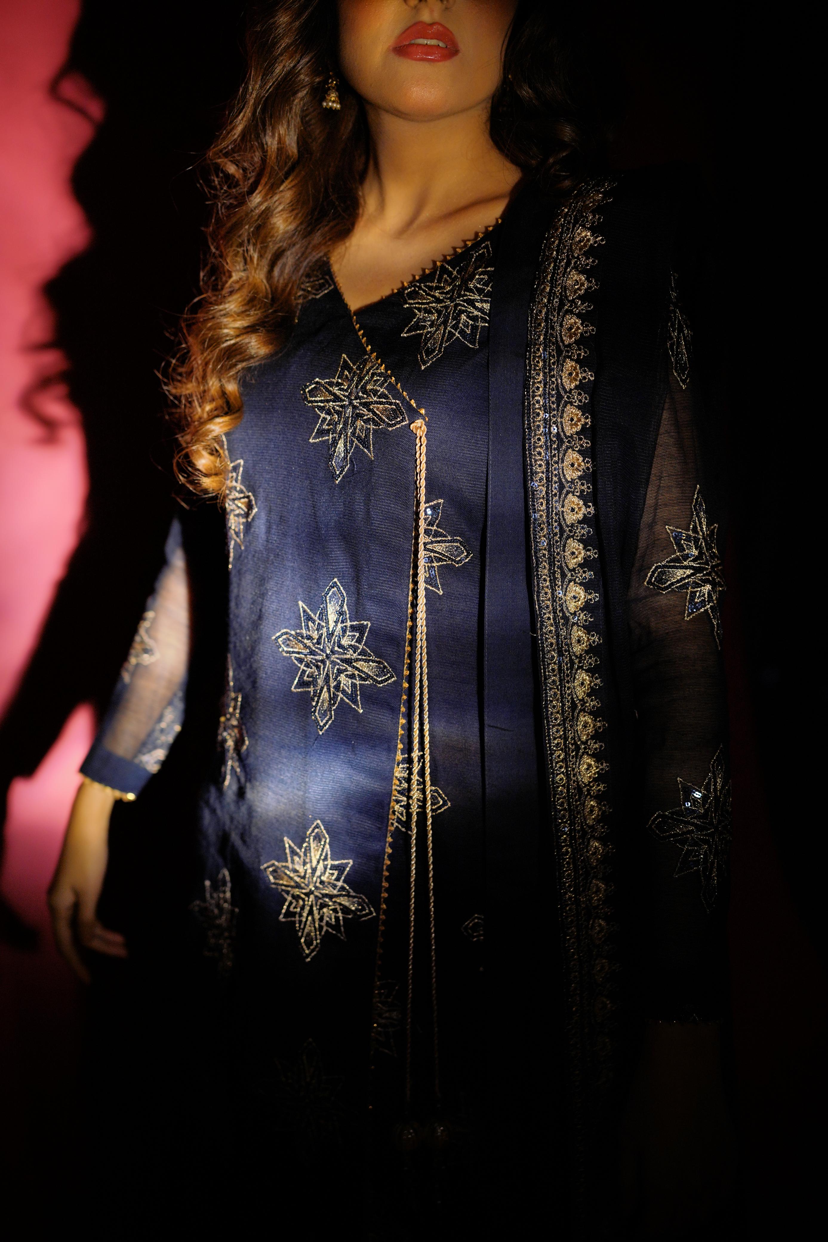 SHEHNAIYAAN ‘24 (DHOLKI BLUE PISHWAS )